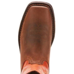 Ariat Men's WorkHog 11" Wide Square Soft Toe Work Boot- Earth 10005888 -Rocky Store 10005888 toe