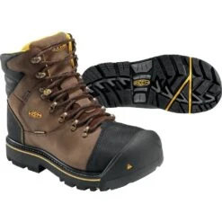 Keen Utility Men's Milwaukee Steel Toe WP Work Boots - Brown -1009174 -Rocky Store 1009174 C large