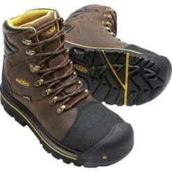 Keen Utility Men's Milwaukee Steel Toe WP Work Boots - Brown -1009174 -Rocky Store 1009174 PPS large