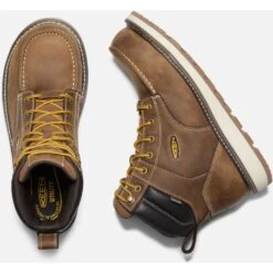 Keen Utility Men's Cincinnati 6" Carbon-Fibre Toe Wedge WP Work Boot 1023222 -Rocky Store 1023222 PLD PDP