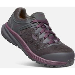 Keen Utility Women's Vista Energy Fiber Toe Work Shoe -Prune Purple- 1026985 -Rocky Store 1026985 3Q PDP