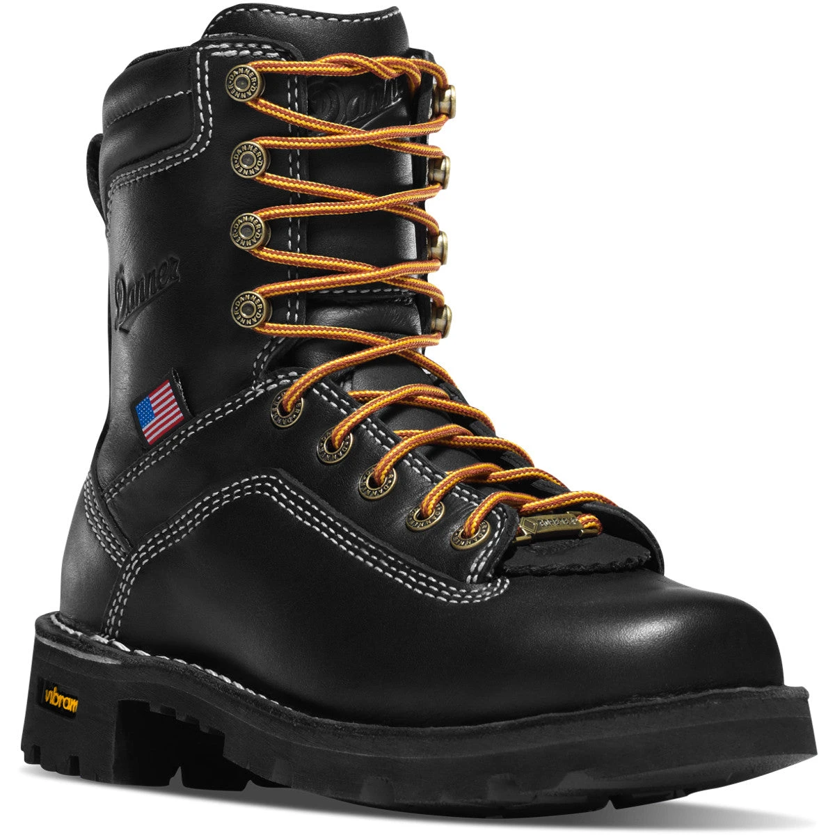 Danner Women's Quarry USA Made Waterproof Work Boot - Black - 17323 3 Danner Women's Quarry USA Made Waterproof Work Boot - Black - 17323