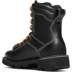 Danner Women's Quarry USA Made Alloy Toe WP Work Boot - Black - 17325 -Rocky Store 17325 2