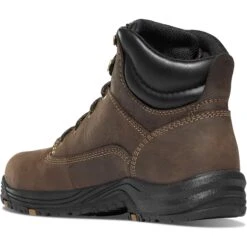 Danner Women's Caliper 5" Aluminum Toe WP Work Boot - Brown - 19455 -Rocky Store 19455 M