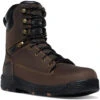 Danner Men's Riverside 8" Plain Toe WP Lace Up Work Boot - Brown - 19457 -Rocky Store 19457 Q