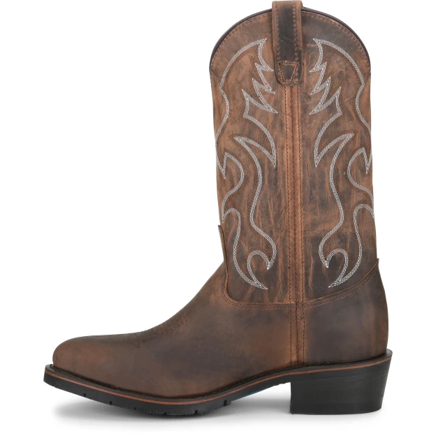 Double H Men's Robert 12" Stl Toe USA Made AG7 Western Work Boot- 2282 5 Double H Men's Robert 12" Stl Toe USA Made AG7 Western Work Boot- 2282 - Image 3