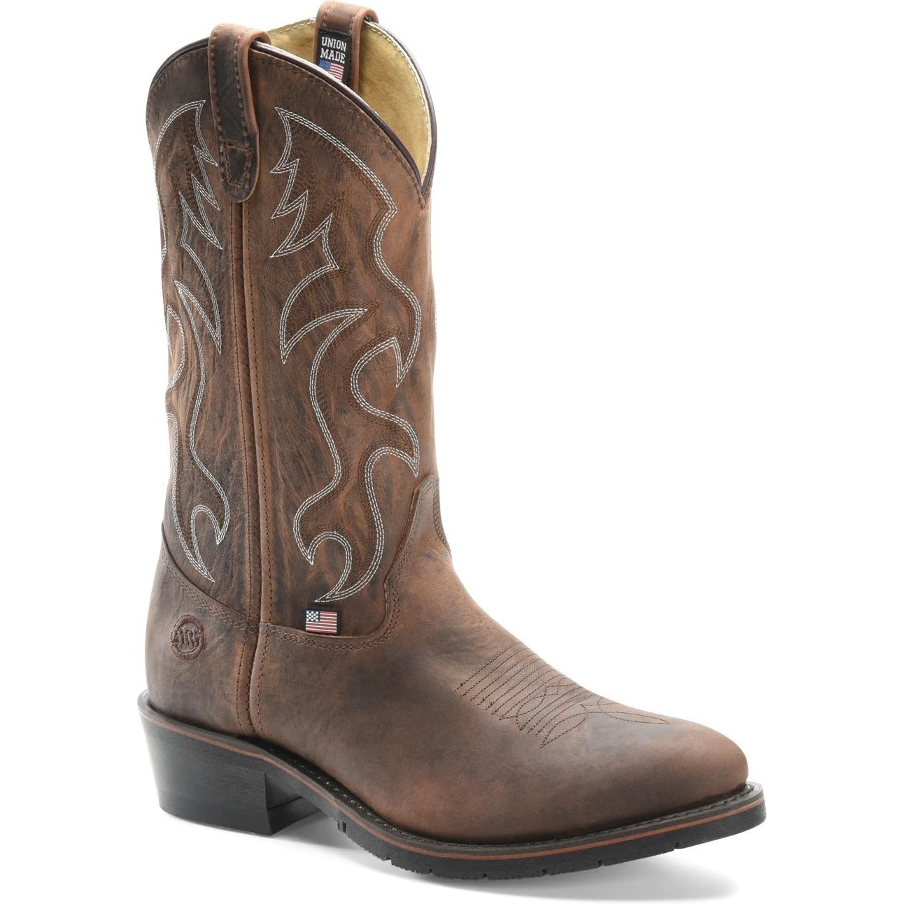 Double H Men's Robert 12" Stl Toe USA Made AG7 Western Work Boot- 2282 3 Double H Men's Robert 12" Stl Toe USA Made AG7 Western Work Boot- 2282