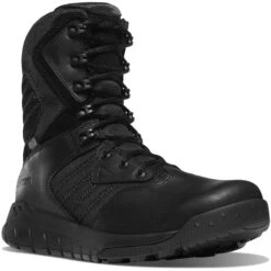Danner Men's Instinct Tactical 8" WP Side Zip Ins Work Boot- Black - 25331