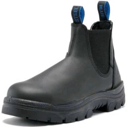 Steel Blue Hobart 6" WP Soft Toe TPU Outsole Work Boot -Black- 310901 -Rocky Store 310901 BLK J1P1671