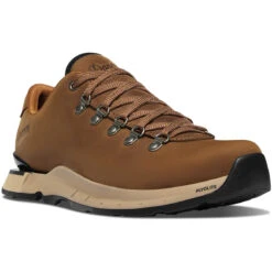 Danner Women's Mountain Overlook 3" WP Work Shoe -Monk's Robe- 31791 -Rocky Store 31791 BrownOrangeFlec