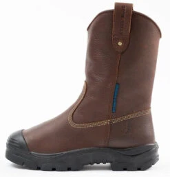 Steel Blue Men's Heeler Metguard Bump 10" WP Steel Toe Work Boot - Oak - 862905 -Rocky Store 44 15faf5b2 955d 47c4 b35d 1bebf06cd2fa