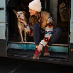 Danner Women's Trail 2650 Mid 4" WP Hiker Shoe - Brown - 61250 -Rocky Store 61250 lifestyle108