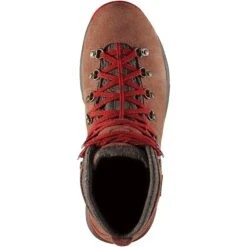 Danner Women's Mountain 600 4.5" WP Hiking Boot - Brown/Red - 62245 -Rocky Store 62245 T