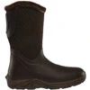 Lacrosse Women's Alpha Cozy 10" Soft Toe WP Rubber Boot - Brown - 656111 -Rocky Store 656111