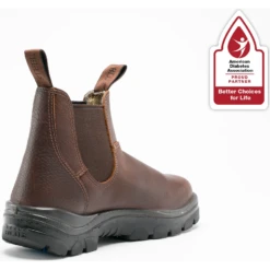 Steel Blue Men's Hobart 6" Steel Toe WP Ankle Work Boot - OAK - 812901 -Rocky Store 812901 OAK J1P2147 5 2