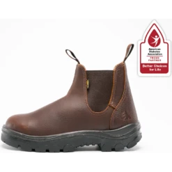 Steel Blue Men's Hobart 6" Steel Toe WP Ankle Work Boot - OAK - 812901 -Rocky Store 812901 OAK J1P2147 8 2