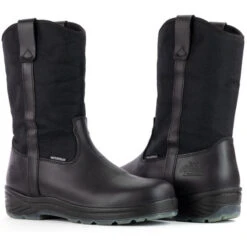 Thorogood Thoro-Flex 10" Comp Toe WP PR Pull-On Boot - Black - 804-6136 -Rocky Store 834 6136 3w
