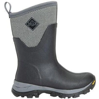 Muck Women's Arctic Ice AGAT Mid WP Outdoor Boot - Black - ASVMA-101 4 Muck Women's Arctic Ice AGAT Mid WP Outdoor Boot - Black - ASVMA-101 - Image 2