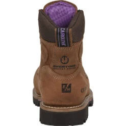 Carolina Women's Parthenon 6" Comp Toe WP Work Boot- Brown - CA1630 -Rocky Store CA1630 Heel