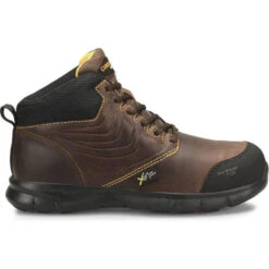 Carolina Men's Lytning 1.9 Comp Toe WP MG LW Work Shoe - Brown- CA1907 10 Carolina Men's Lytning 1.9 Comp Toe WP MG LW Work Shoe - Brown- CA1907 -Rocky Store CA1907 Profile