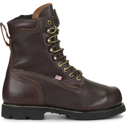 Carolina Men's INT 2.0 8" ST Internal Metguard Work Boot -Brown- CA518 3 Carolina Men's INT 2.0 8" ST Internal Metguard Work Boot -Brown- CA518