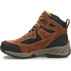 Carolina Men's Limestone 6" Steel Toe WP Hiker Work Shoe Brown- CA5546 -Rocky Store CA5546 Instep