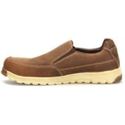 Carolina Men's S-117 Aluminum Toe Slip-On Work Shoe - Brown - CA5572 -Rocky Store CA5572 Instep
