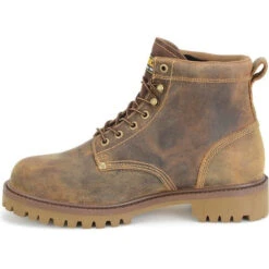 Carolina Men's Marlboro Lo 6" Steel Toe WP Work Boot - Brown - CA7558 -Rocky Store CA7558 autox400 Instep