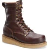 Carolina Men's Amp Hi 8" Broad Toe Wedge Work Boot - Dark Oak - CA8049 -Rocky Store CA8049