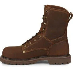 Carolina Men's 8" Comp Toe Unlined Work Boot - Brown - CA8628 -Rocky Store CA8628 Instep