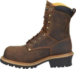 Carolina Men’s Poplar 8” Soft Toe WP Logger Work Boot - Brown - CA9053 12 Carolina Men’s Poplar 8” Soft Toe WP Logger Work Boot - Brown - CA9053 -Rocky Store CA9053 Instep