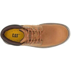 CAT Men's Outbase Soft Toe Waterproof Work Boot - Brown - P51032 -Rocky Store CATM P51032 041619 S20 TOP