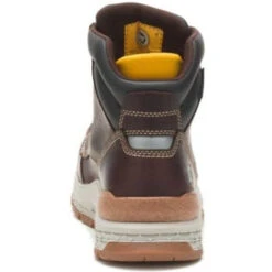 Cat Men's Impact Soft Toe WP Slip Resist Work Boot -Friar Brown- P51076 -Rocky Store CATM P51076 121621 F22 270