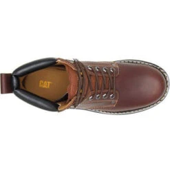 CAT Men's Second Shift 6" Work Boot - Brown - P72365 -Rocky Store CATM P72365 081219 F11 TOP