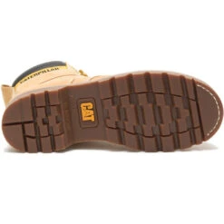 CAT Men's Second Shift Steel Toe Work Boot - Honey Nubuck - P89162 -Rocky Store CATM P89162 100119 F11 OUT