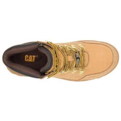 CAT Men's Outline Steel Toe Work Book - Wheat - P90801 -Rocky Store CATM P90801 010719 S17 TOP