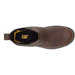 CAT Men's Wheelbase Steel Toe Work Boot - Clay - P91026 -Rocky Store CATM P91026 030419 S19 TOP