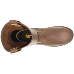 CAT Men's Drawbar Steel Toe Work Boot - Summer Brown - P91155 -Rocky Store CATM P91155 120919 S20 TOP