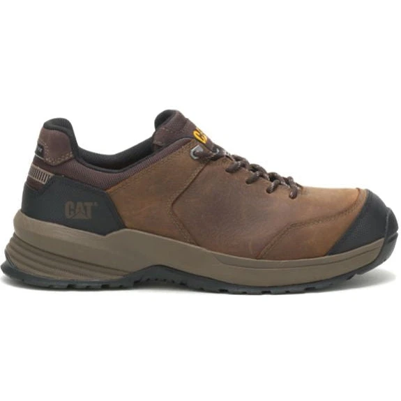 Cat Men's Streamline 2.0 Leather Comp Toe Work Shoe - Clay - P91350 4 Cat Men's Streamline 2.0 Leather Comp Toe Work Shoe - Clay - P91350 - Image 2