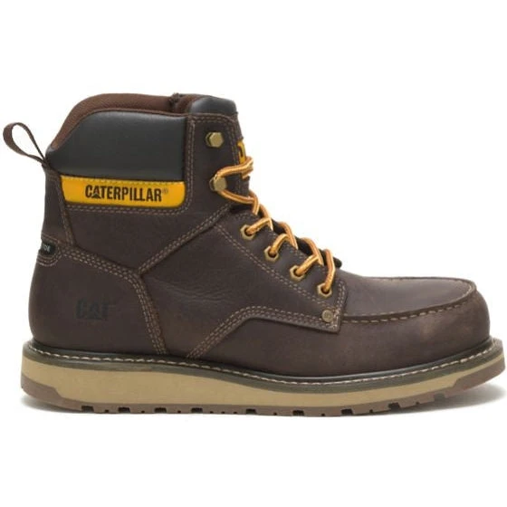 CAT Men's Calibrate Steel Toe Work Boot - Leather Brown - P91418 4 CAT Men's Calibrate Steel Toe Work Boot - Leather Brown - P91418 - Image 2