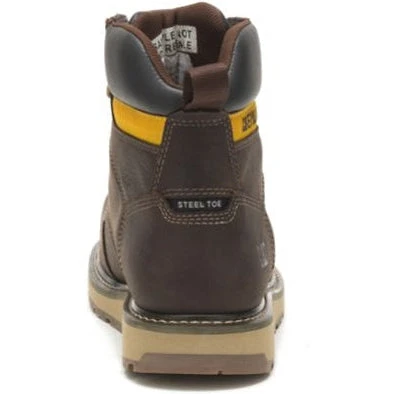 CAT Men's Calibrate Steel Toe Work Boot - Leather Brown - P91418 7 CAT Men's Calibrate Steel Toe Work Boot - Leather Brown - P91418 - Image 5