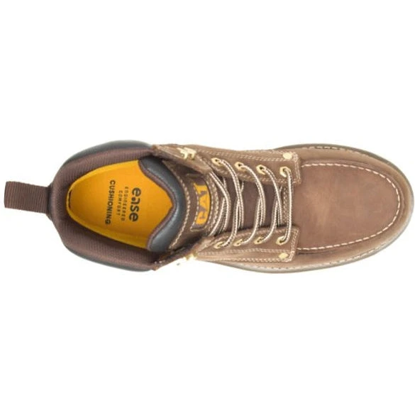 CAT Men's Calibrate Waterproof Steel Toe Work Boot -Khaki- P91420 8 CAT Men's Calibrate Waterproof Steel Toe Work Boot -Khaki- P91420 - Image 6