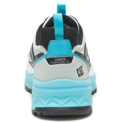 CAT Men's Streamline Runner CCT Slip Resist Work Shoe -White/Blue- P91492 -Rocky Store CATM P91492 032122 S23 270