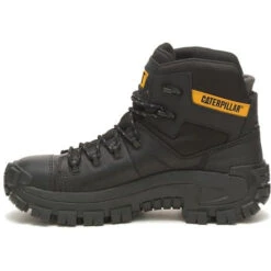 CAT Men's Invader Comp Toe Waterproof Hiker Work Boot -Black- P91542 -Rocky Store CATM P91542 032122 S23 180