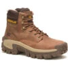 CAT Men's Invader Hi Steel Toe Slip Resist Work Boot -Mushroom- P91596 -Rocky Store CATM P91596 040622 S23 032