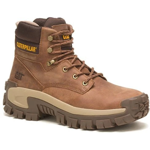 CAT Men's Invader Hi Steel Toe Slip Resist Work Boot -Mushroom- P91596 3 CAT Men's Invader Hi Steel Toe Slip Resist Work Boot -Mushroom- P91596