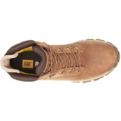 CAT Men's Invader Hi Steel Toe Slip Resist Work Boot -Mushroom- P91596 13 CAT Men's Invader Hi Steel Toe Slip Resist Work Boot -Mushroom- P91596 -Rocky Store CATM P91596 040622 S23 TOP