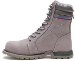 CAT Women's Echo Waterproof Steel Toe Work Boot - Grey - P90565 -Rocky Store CATW P90565 011119 F15 180