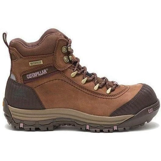 CAT Women's Ally 6” Comp Toe WP Imported Work Boot - Brown - P90760 4 CAT Women's Ally 6” Comp Toe WP Imported Work Boot - Brown - P90760 - Image 2