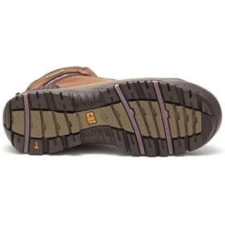 CAT Women's Ally 6” Comp Toe WP Imported Work Boot - Brown - P90760 12 CAT Women's Ally 6” Comp Toe WP Imported Work Boot - Brown - P90760 -Rocky Store CATW P90760 022119 F16 OUT